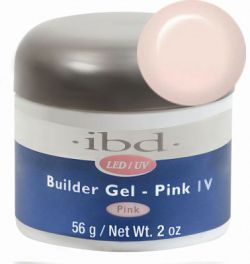 IBD LED/UV BUILDER GEL PINK IV, 56 Г. – КОНСТРУИРУЮЩИЙ КАМУФЛИРУЮЩИЙ РОЗОВЫЙ ГЕЛЬ №4 (ТЕПЛЫЙ)