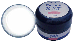 French X-treme Builder Gel White, 14 мл. - ярко-белый конструирующий гель