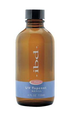 "ibd"  УФ-БЫСТРОСОХНУЩЕЕ ВЕРХНЕЕ ПОКРЫТИЕ ДЛЯ ЛАКА UV Topcoat, 118 мл.