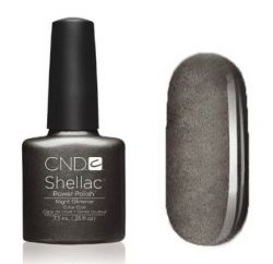 ОСЕНЬ 2013 CND Shellac Night Glimmer - Тёмно-серый с разноцветными микроблёстками 7,3 мл.