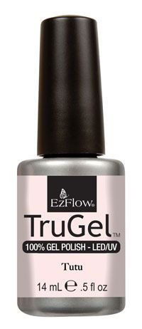 EzFlow  TruGel Tutu Эластичный растворяемый гелевый лак во флаконе с кисточкой «Кружева балета»   14 мг.