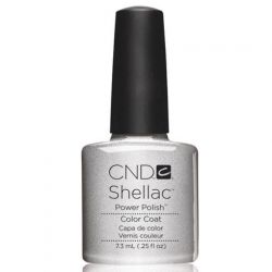 CND Shellaс Silver Chrome Хром и Серебро Цвет серебра 7,3 мл. 