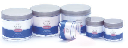Flex® Crystal Clear Powder, 113 г. - прозрачная акриловая пудра