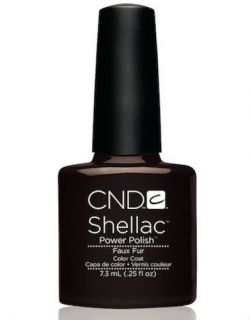 CND Shellaс Faux Fur (Шоколад) 7,3 мл. 