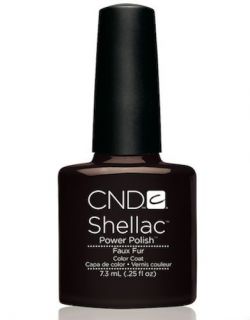 CND Shellaс Faux Fur (Шоколад) 7,3 мл. 