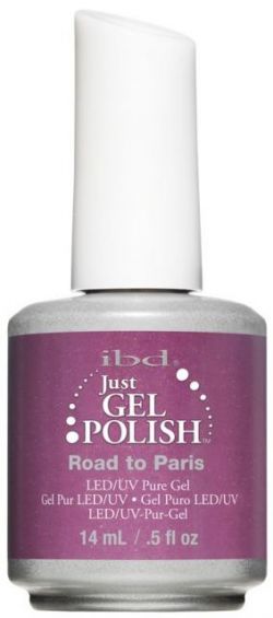 Эластичный растворяемый гелевый лак .ibd. Just Gel Polish, оттенок «Дорога в Париж» 14мл.