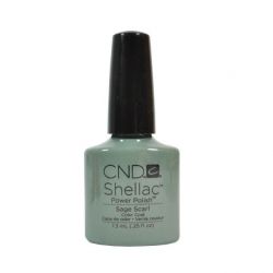 CND Shellac Open Road Collection Sage Scarf (темно оливковый, холодный 2014 )7,3 мл.