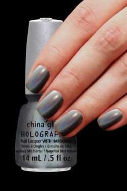 China Glaze голографические лаки Cosmic Dust Космическая пыль 14 мл