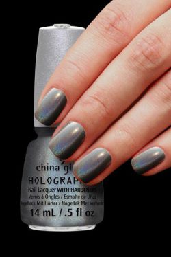 China Glaze голографические лаки Cosmic Dust Космическая пыль 14 мл