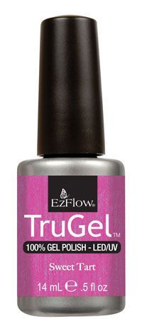 EzFlow TruGel Sweet Tart Эластичный растворяемый гелевый лак во флаконе с кисточкой «Фруктовый пирог» перламутровый 14 мл