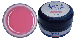 French X-treme Builder Gel Pink, 14 мл. - ярко-розовый прозрачный конструирующий гель