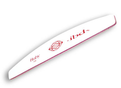 Ruby File, 100/100 грит - пилка "Рубин" для искусственных ногтей