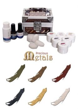 "Precious Metals" Gel Polish Kit - Набор гелей-лаков "Драгоценные металлы"