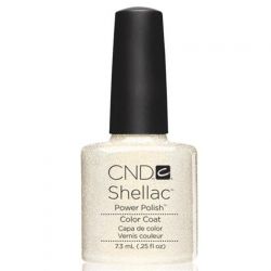 CND Shellaс Gold VIP Status (эффект) прозрачный с золотыми микро-блестками 7.3 мл.