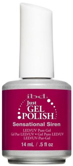 Эластичный растворяемый гелевый лак .ibd. Just Gel Polish, оттенок «Незабываемая сирень» 14 мл.