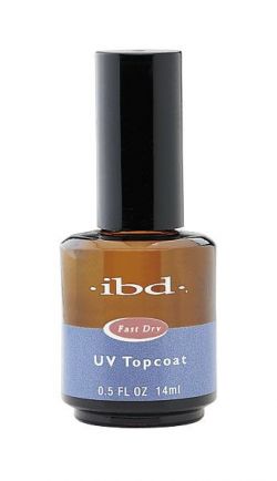 "ibd"  УФ-БЫСТРОСОХНУЩЕЕ ВЕРХНЕЕ ПОКРЫТИЕ ДЛЯ ЛАКА UV Topcoat, 14 мл.