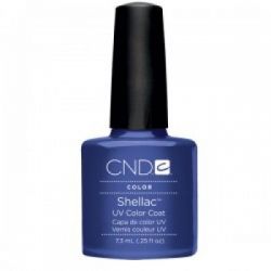 CND Shellaс Purple Purple синий с фиолетовыми микро-блестками 7,3 мл. 