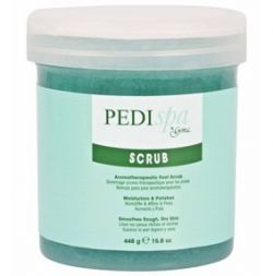 Ароматерапевтический скраб  PEDI SPA: SCRUB, 448 Г.