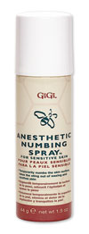 GiGi Anesthetic Numbing Spray, 44 г. - Спрей-анестетик, снижает болевые ощущения от эпиляции