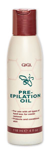 GiGi Pre-Epilating Oil, 118 мл. - Масло для подготовки кожи к процедуре глубокой эпиляции