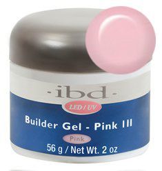 IBD LED/UV BUILDER GEL PINK III, 56 Г. – КОНСТРУИРУЮЩИЙ КАМУФЛИРУЮЩИЙ РОЗОВЫЙ ГЕЛЬ №3