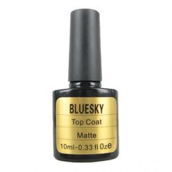 Bluesky Shellac Matte Top Gel (10 мл.) Третья завершающая матовая фаза. 